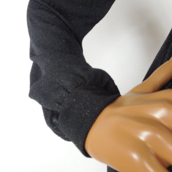 EXPRESS M NWT Black Cocktail Dress Lurex Low Cut - Picture 4 of 10